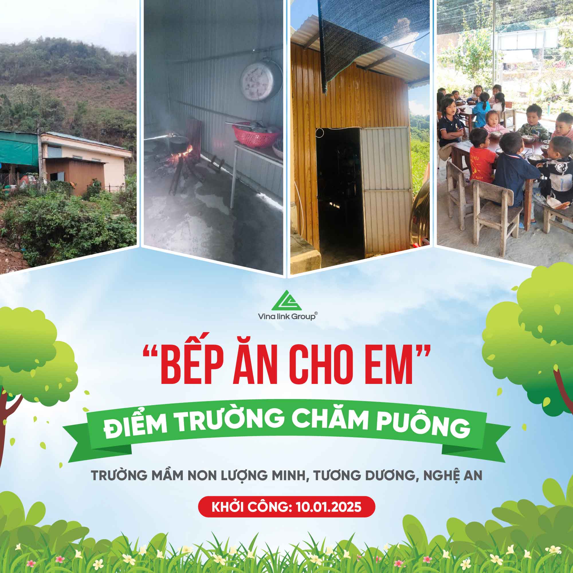 Bếp ăn cho em – Vinalink Group và sứ mệnh vì cộng đồng